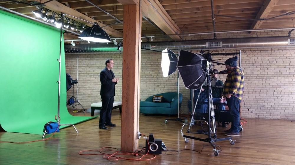 The Network Connect Video Shoot for ICE Event